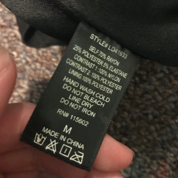 Lush by Lulus Black Lace Skater Dress with Cutouts - Picture 8 of 8